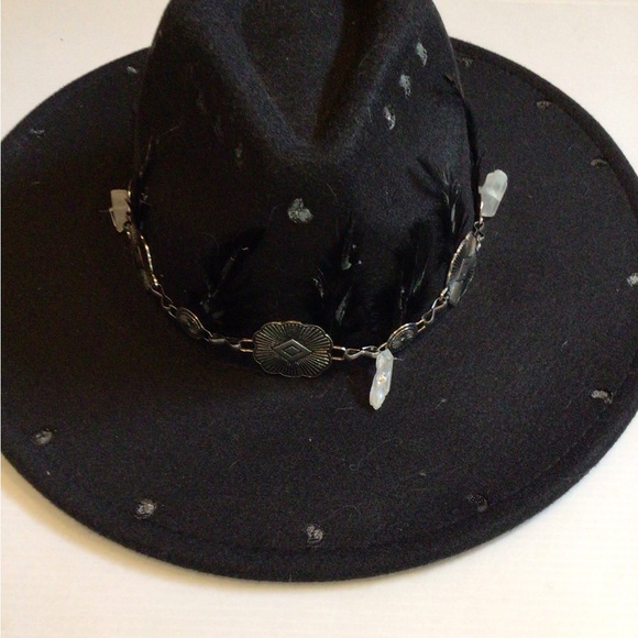 NEW!  boho Crystal Moons Stevie Nicks  Rancher - Picture 2 of 7